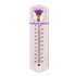 Термометр 7,5х27 см Прованс Букет лаванды бело-сиреневый