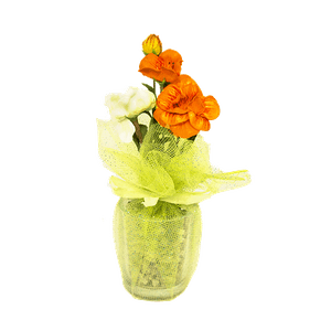 Ароматизатор Цветок 20 см зеленый стекло