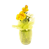 Ароматизатор Цветок 20 см желтый стекло