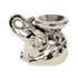 Аромалампа Слоник Цветок 13х10 см серебро