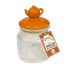 Баночка для чая подарочная 16 см Чайник оранжевый