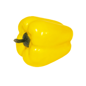 Перец Болгарский декоративный 8х9х8см желтый
