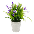 Цветы декоративные Каллы 25 см фиолетовые