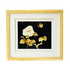 Картина Пион и Бабочка 34х38 см соломка