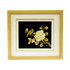Картина Птичка на Пионе 34х38 см соломка