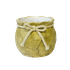 Кашпо Мешочек с заплаткой желтый 12 см керамика