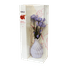 Ароматизатор Букет цветов в вазе с аромамаслом Роза 22 см фиолетовый