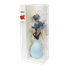 Ароматизатор Букет цветов в вазе с аромамаслом Лилия 22 см сине-голубой