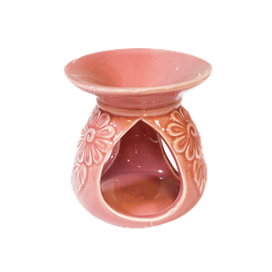 Аромалампа Ромашки 9 см розово-лиловая