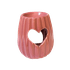 Аромалампа Сердце 10 см розово-лиловая