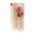 Ароматизатор Букет роз в вазе с аромамаслом Роза 18 см розовый фактурный