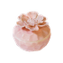 Шкатулка круглая 8х8 см Хризантема розовая