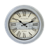 Часы настенные Римские цифры 24 см серые