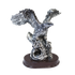 Орел на камне 16х17 см под черненое серебро
