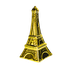 Копилка Эйфелева башня 10х20 см золото