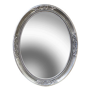 Зеркало Гротеск 55х68 см черненое серебро