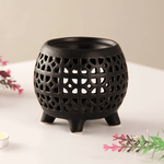 Аромалампа Марокко 10 см серия Эконом Кружево черная