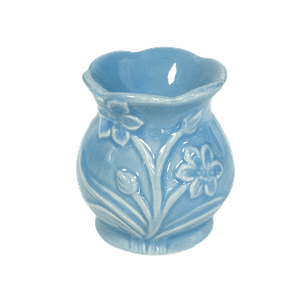 Аромалампа Цветок 7 см некондиция голубая