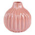 Вазочка Жасмин 10 см некондиция перламутр розовая
