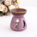 Аромалампа Месяц и звезды 7 см серия Эконом фиолетовая