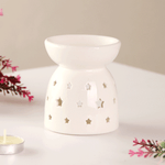 Аромалампа Классика 8,5 см серия Эконом Звезды белая