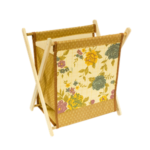 Корзинка для хранения складная 40х42х30 см Пионы