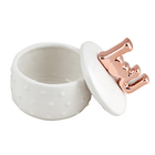 Шкатулка Признание 8х10 см серия Эконом белая надпись под медь