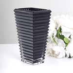 Вазочка Сиена 10х18 см серия Эконом черная