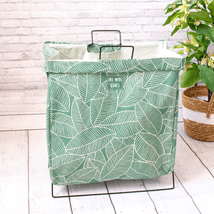 Корзина складная 40х49х26 см серия Эконом зеленая