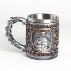 Кружка Рыцарь 430 мл серия Эконом черненое серебро с медью