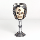 Кубок Череп Техно 200 мл серия Эконом черненое серебро и медь