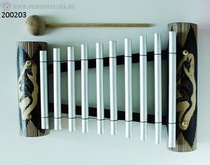 Ксилофон 10_33*25*7см дер+металл/10шт