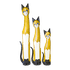 Кошки Голубые глазки Нр3шт 100(80,60)см бело-коричневые