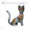 Кошка 21*25,5*6см гол зол дерево/30