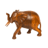 Слон Хобот Вверх 24х16 см резьба коричневый суар