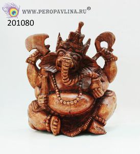 Ганеша 25см кор суар дер/1шт