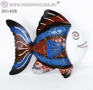 Рыбка 34*28см цветная