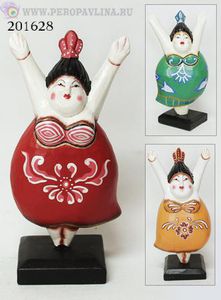 Балерина Пышка На бис_платье12*25см цв асс дер/1шт