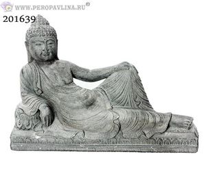 WH Будда лежит 36*26*11см корич камень/1шт