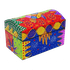 Шкатулка Сундучок Черепаха 20х12 см роспись цветная