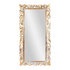 Рама резная для зеркала Адель 60х120 см inside 42х102 см White Gold