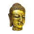 Голова Будды 20х36 см красное золото