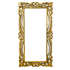 Рама резная для зеркала Флоренция 80х150 см inside 50х120 см Gold Antic