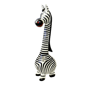 Зебра 40 см черно-белая