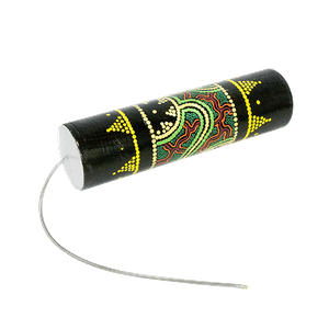 Шум грома музыкальный инструмент 22 см австралийская мозаика роспись в ассортименте