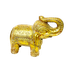 Слон Хобот вверх 35х26 см красное золото натуральный камень