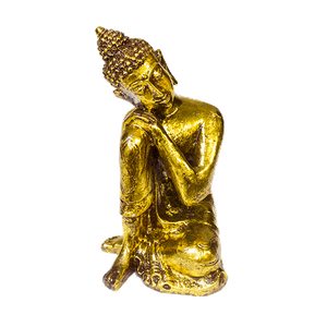 Будда Медитация 11х18 см античное золото