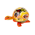 Черепашка 12 см качающая голова Геккон огненная австралийская мозаика в ассортименте кокос