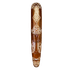 Маска настенная Тотем 100 см растительный орнамент ромбы коричневая албезия