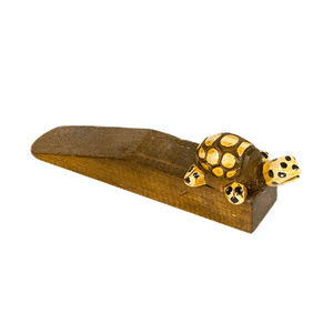 Держатель для дверей Черепашка 20х6 см коричневый албезия